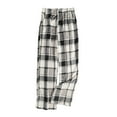 thumbnail image 1 of Bovxnpu Women Pajama Pants, Plus Size Pajama Pants Sleep Pants Lounge Pants Stylish Print Flannel Thickened Warm Loose Home Sleep Trousers Loungewear Sleepwear, 1 of 8