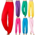 thumbnail image 1 of HBGVBA Women's Loose Yoga Joggers,Plus Size Yoga Cuffed Style Dance Sports Casual Soft Elastic Full Length Pants, 1 of 6