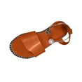 thumbnail image 1 of HBGVBA Womens Summer Sandals Comfortable One Strap Buckle Flat Sole Open Toe Summer Casual Versatile Shoes 37, 1 of 4