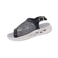 thumbnail image 1 of HBGVBA Womens Summer Sandals Comfortable Round Toe Open Toe Hollow Out Mesh Breathable One Strap Buckle Summer Shoes 41, 1 of 4