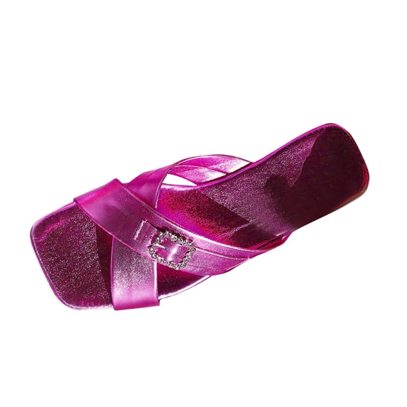 HBGVBA Womens Summer Sandals Toe Wrap Strap Flat Sole Summer Casual Breathable Comfortable Shoes 37