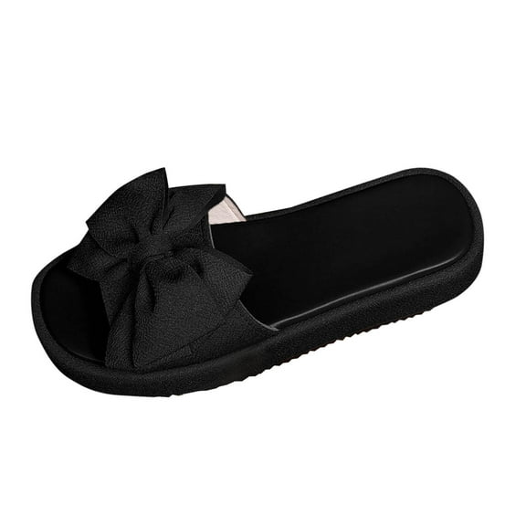 HBGVBA Womens Summer Slippers Thick Sole Decorative Open Toe Breathable Outdoor Summer Versatile Casual Comfortable Shoes 37