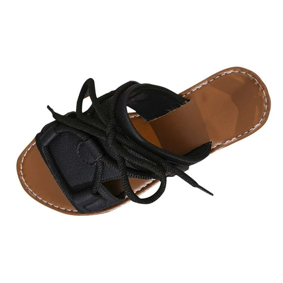 HBGVBA Womens Summer Slippers Versatile Wrap Strap Summer Casual Indoor Outdoor Comfortable Lightweight Shoes 40
