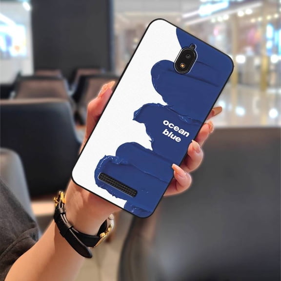 HBH-Phone Case For BLU View2/B130DL, Cartoon Shockproof Protective Graffiti Anti-knock Durable Full wrap Silicone Phone Pouch Soft case Anti-dust Waterproof TPU Back Cover Dirt-resistant