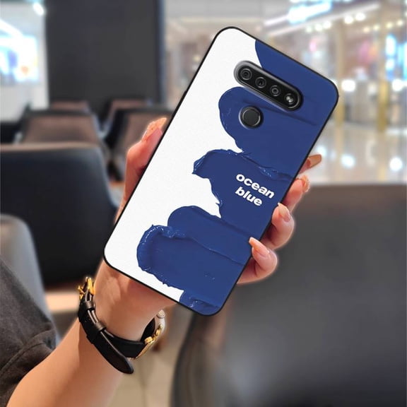 HBH-Phone Case For LG K51/Reflect/L555DL, Cute Durable Dirt-resistant Soft case Cartoon Shockproof Full wrap Fashion Design Back Cover Protective Anti-dust TPU Waterproof Graffiti