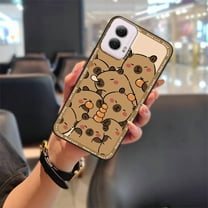 HBH-Phone Case For MOTO G Power 5G 2024, Cartoon Back Cover Protective Dirt-resistant Waterproof Silicone TPU Phone Pouch Cute Fashion Design Soft case Full wrap Anti-dust Durable