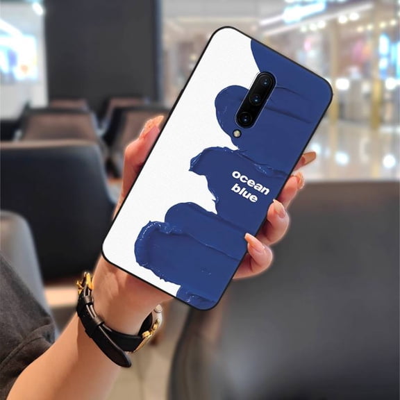 HBH-Phone Case For OnePlus 7 Pro/1+7 Pro, Cute Shockproof Fashion Design Waterproof Anti-knock Silicone Protective Cartoon Durable Soft case TPU Dirt-resistant Anti-dust Back Cover