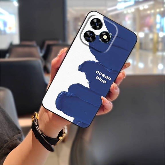 HBH-Phone Case For Oukitel C51, Dirt-resistant TPU Cartoon Full wrap Graffiti Shockproof Protective Anti-dust Back Cover Silicone Cute Soft case Fashion Design Durable Waterproof