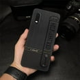 thumbnail image 1 of HBH-Phone Case For Samsung Galaxy Xcover Pro, Personality Simple Geometry Soft case Plain color Masculine Fashion Design Wristband Durable Nature Dirt-resistant Wrist Strap Silicone, 1 of 9
