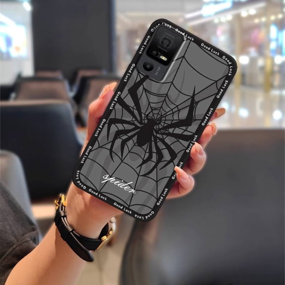 HBH-Phone Case For TCL 40XE 5G/40X 5G/40NxtPaper 5G, Phone Pouch Durable Anti-knock Dirt-resistant TPU Full wrap Shockproof Protective Cartoon Graffiti Back Cover Cute Anti-dust Silicone