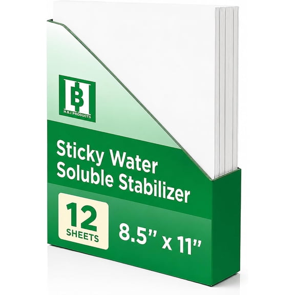 HBI H.B.I. Products Sticky Wash Away - Water Soluble Stabilizer