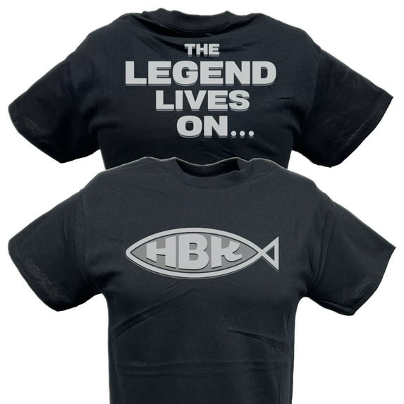HBK Shawn Michaels The Legend Lives On Ichthys T-shirt