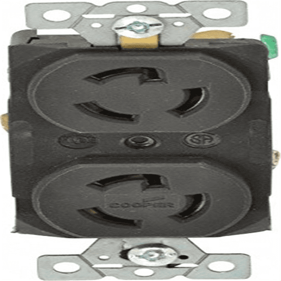 HBL4700 Receptacle, Duplex, 15 A, L5-15R