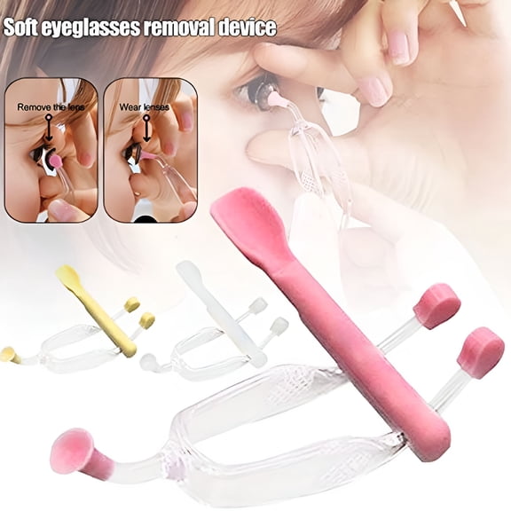 HBMYN 2026 New Portable Contact Lens Applicator Inserter Tool Kit Tweezers Remover Hygienicer for Contact Lens Insertion, Removal, Hygiene, Travel, Daily Use