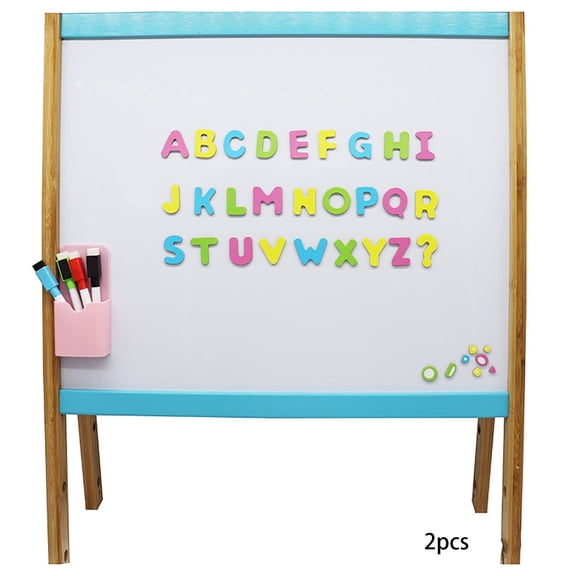 HBMYN 26 Letter Alphabet Fridge Magnets Set - Educational Magnetic Letters for Kids Learning Spelling - Colorful Resin Refrigerator Stickers for Kitchen Decor, Home, Office, Or Classroom