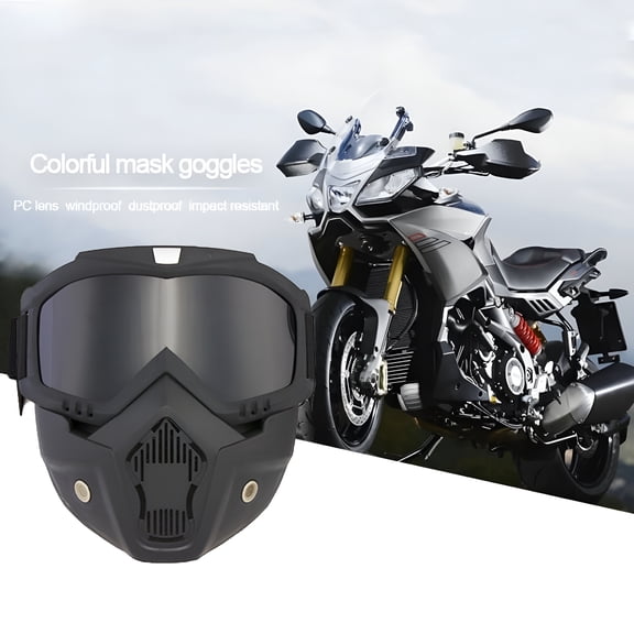 HBMYN Anti-Fog Paintball Mask with Dual Lens Protection-Tactical Goggles for Airsoft, Cycling & Skiing, Full Face Protective Gear for Adults & Youth