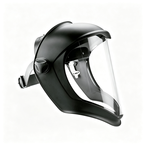 HBMYN Bionic Clear Polycarbonate Visor Face Shield for Grinding and Cutting (S8500)