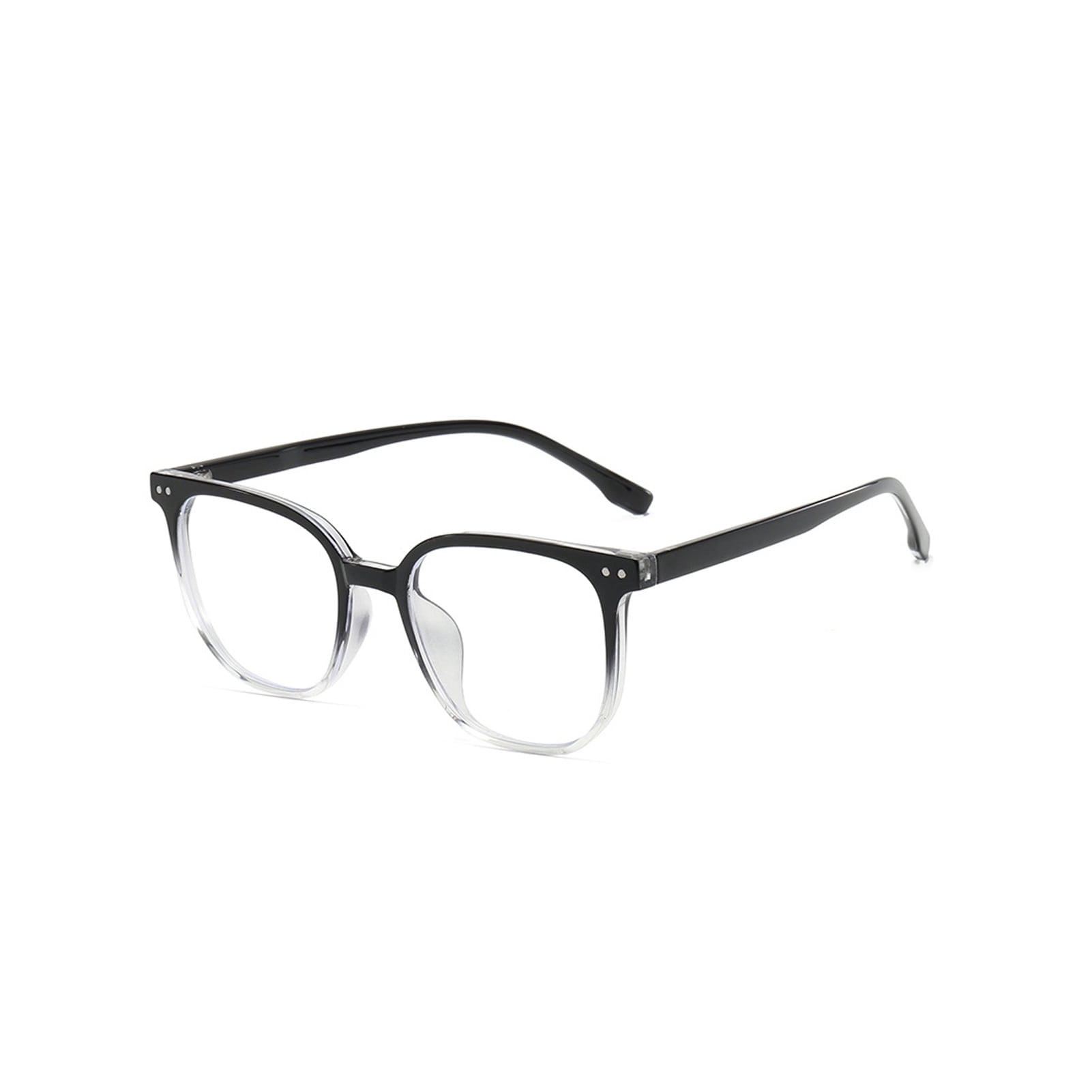 HBMYN Blue Light Blocking Glasses Unisex Large Frame Clear View Strong ...