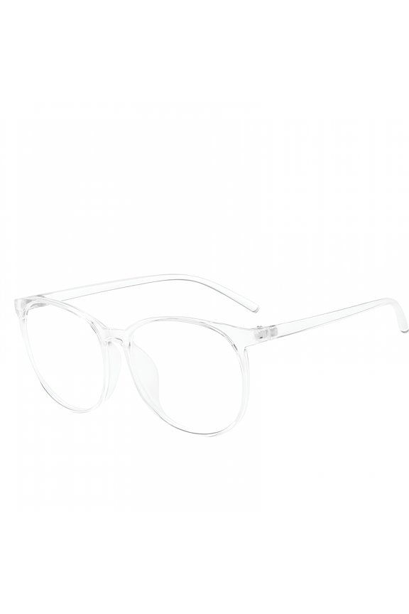 Blue Light Glasses Gaming Glasses Computer-Blue Light Blocking Filter Eyeglasses Fake Glasses Computer Glasses White One Size Glasses for Computer Eye Strain Women