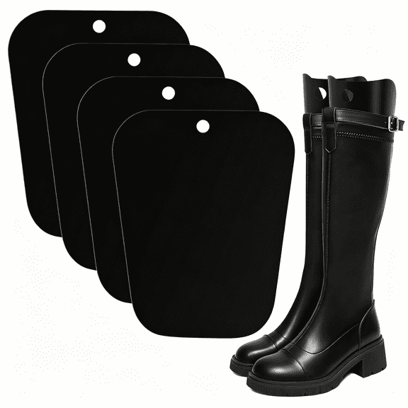 HBMYN Boot Shapers, Boot Shaper Inserts for Women and Men to Keep Shape, Black Tall Boot Shapers Insert Boot Fillers Wrinkle-Free boot inserts