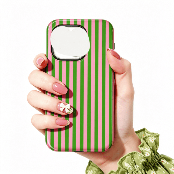 HBMYN Compatible with Iphone 15 Case Cute Striped Pattern Simple ...