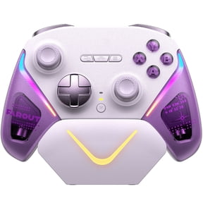HBMYN D10 PC Controller with Charging Dock/TMR Joysticks/Dual-Mode Triggers/Motion Control, Wireless Gaming Controller for PC,iOS,Android,Switch,Steam gaming controller