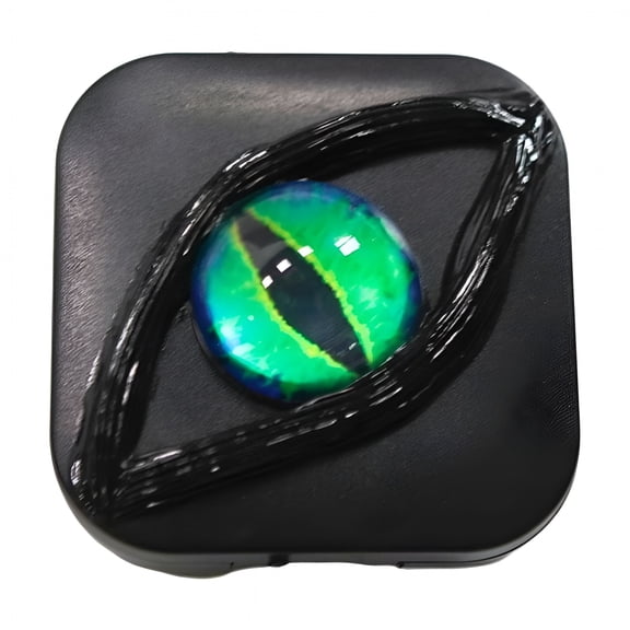 HBMYN Devil'S Eye Contact Lenses Box,Portable Contact Case for Travel Kit Storage,Fancy Box for Eyes