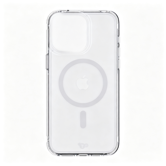 HBMYN Evo Clear Case for iPhone 15 Pro Max - Compatible with MagSafe - Impact Protection Case - Shockproof iphone 15 pro max case clear Clear