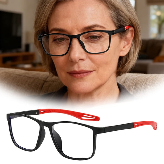 HBMYN Multifocal Progressive Presbyopia Glasses Blue Light Blocking Intelligent Auto-Adjusting Eyewear Lightweight Flexible Frame Reading Glasses for Daily Use Screen Time Outdoor Activities