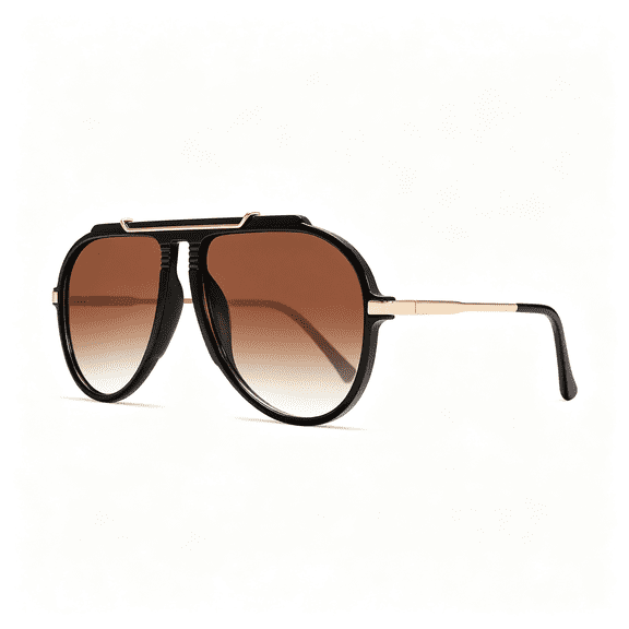 HBMYN Oversized Aviator Sunglasses for Women 70S Retro Gold Topbar Glasses|2026 Uv Protection Metal Sun Glasses Free Aviators Trendy Vacation Travel Beach Outfits Must Haves Apres Ski