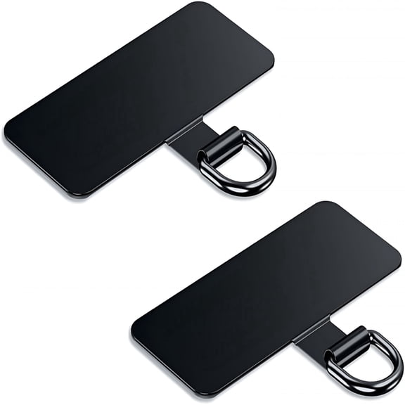 HBMYN Phone Lanyard Tab,Heavy Duty Tether Tab for Iphone&Android,Metal Lanyard Patch&Strap Adapter,44Lbs Load Capacity,Universal Phone Case Insert for Strap