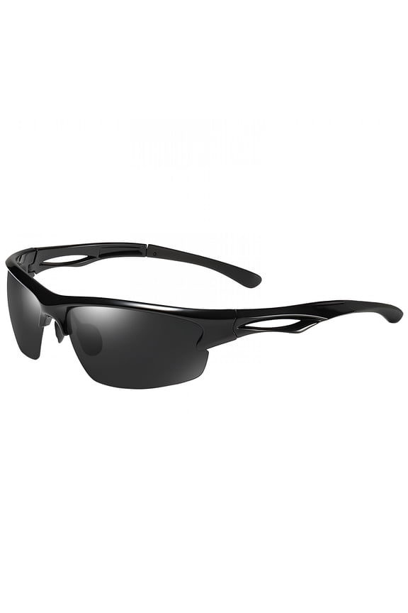 Polarized Sports Sunglasses, Lightweight Uv400 Wrap Around Sunglasses, for Men and Women Cycling, Running, Fishing, Golf, Driving