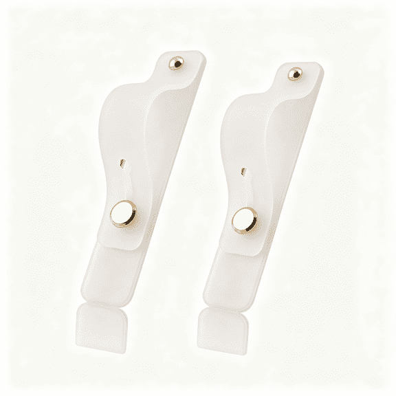 HBMYN Removable and Reusable Cell Phone Grip Strap Telescopic Finger Kickstand Bracket Universal Silicone Phone Holder Stand and Portable Finger Loop for Most Smartphones Case (White)