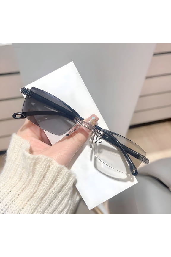Self Adjusting Eyeglasses, Self Adjusting Glasses, Intelligent Zoom, Anti Blue Light for Men Women Gaming Glasses