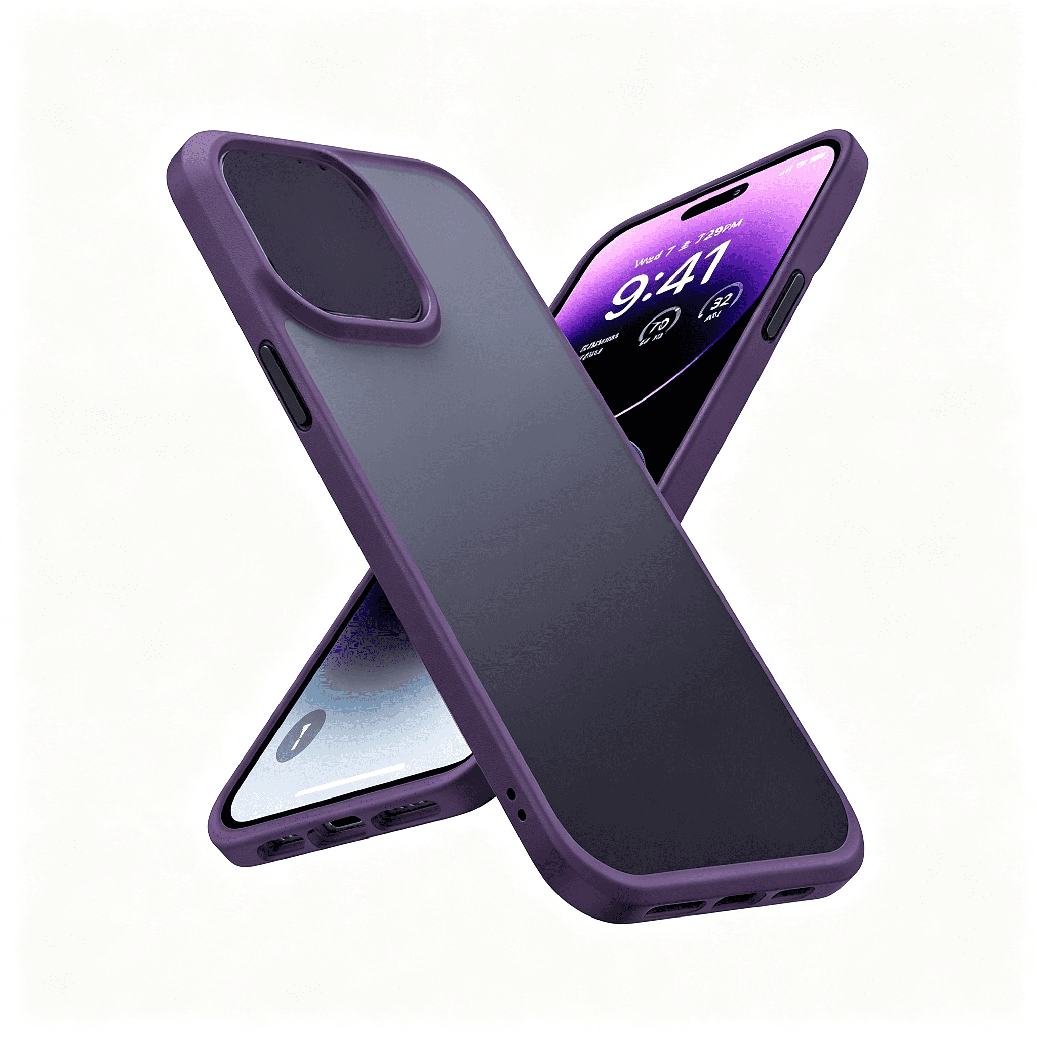 HBMYN Shockproof Designed for Iphone 14 Pro Case Military-Grade Drop ...