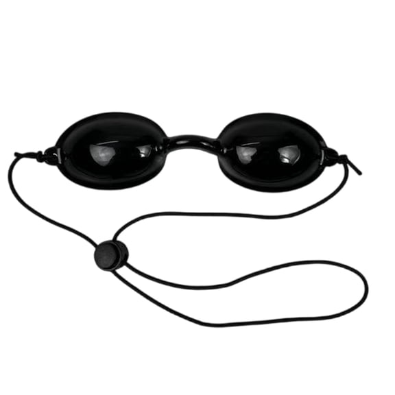 HBMYN Skin Rejuvenation Eye Mask, Red Light Safety Glasses, Tanning Goggles, Blue Light Blocking, Protective Eyewear for Led Devices, Comfort Fit