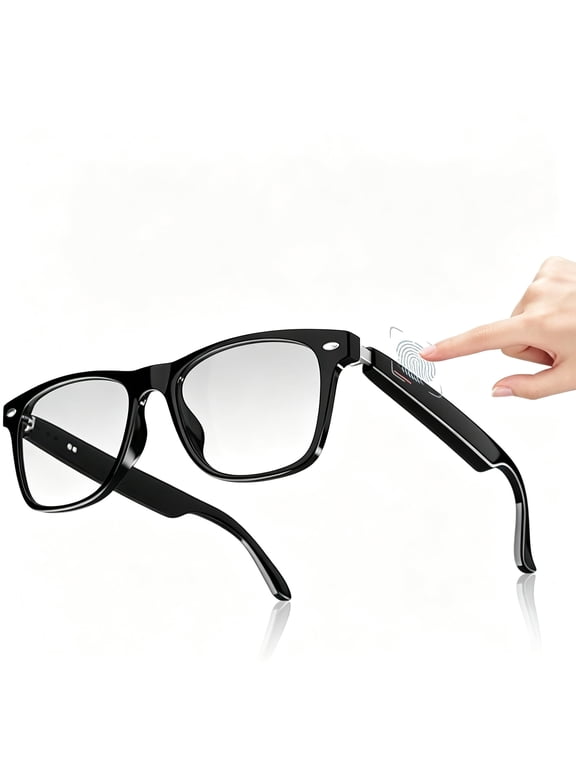 Smart Glasses,Ai Smart Glasses with Hd Camera,Take Photos,Music Playback,Hands-Free Calling,For Men Women