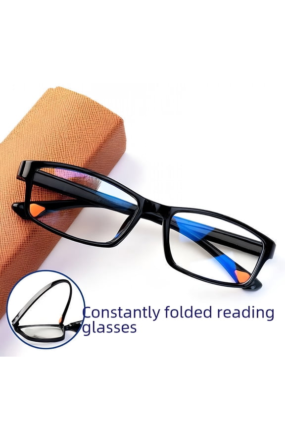 Smart Reading Glasses with Automatic Power Adjustment Zoom Dual-Purpose Hd Anti-Blue Light Multi-Focus Glasses for the Elderly-150