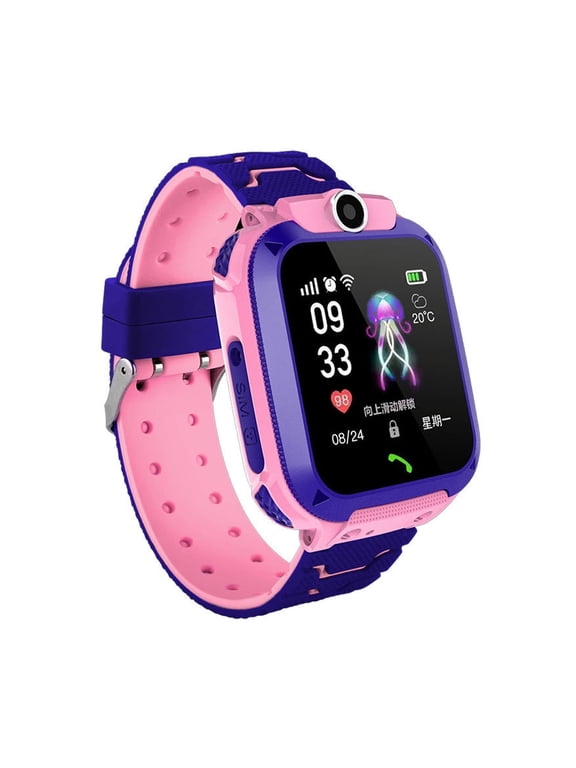 Smartwatch with GPS Tracker Texting and Calling,Smart Watch for Kids,with Two-Way Call SOS Anti-Lost Games Camera, Child Cellphone Watch School Class Gifts,4-12 Years Girls Boys Gifts