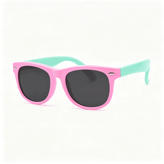 HBMYN Toddler Sunglasses,Flexible Polarized Kids Sunglasses for Girls Boys and Baby Age 2 to 10