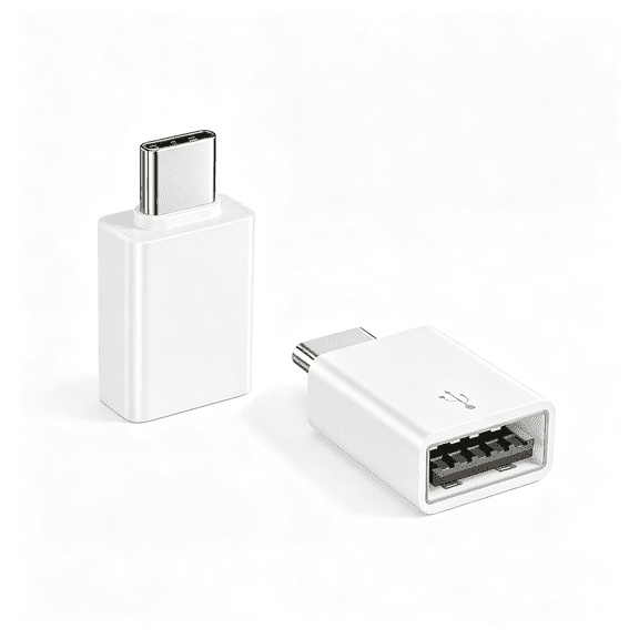 HBMYN USB-C to USB Camera Adapter for iPhone 17/16/15, USB 3.2 10Gbps MFi Certified OTG Converter for MacBook