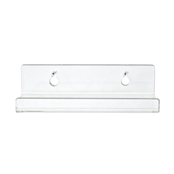 HBMYN Wall Mount Clear Acrylic Vinyl Record Display Shelf,3.94X1.38X1 ...