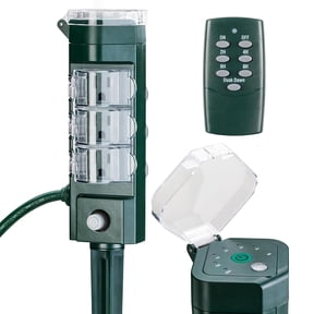 Outdoor Photocell Timers for Lighting and Holiday Decorations