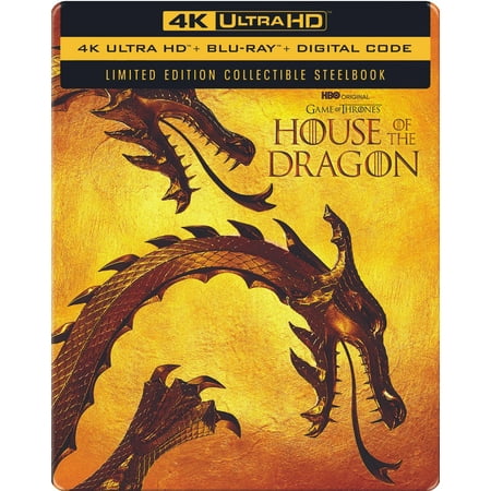 HBO House of the Dragon (4K Ultra HD, Blu-ray, Digital) (Steelbook) [2022]