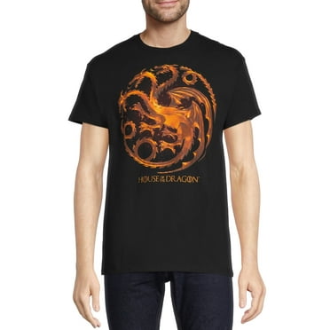 HBO Men's House of the Dragon Graphic Tee with Short Sleeves