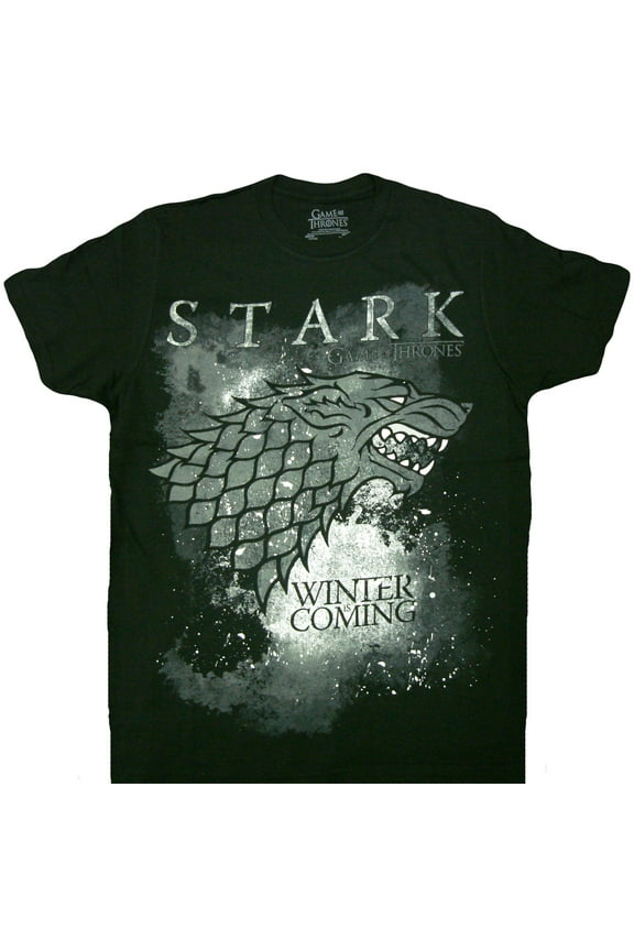 HBO'S Game of Thrones Winter Is Coming Stark Adult T-Shirt