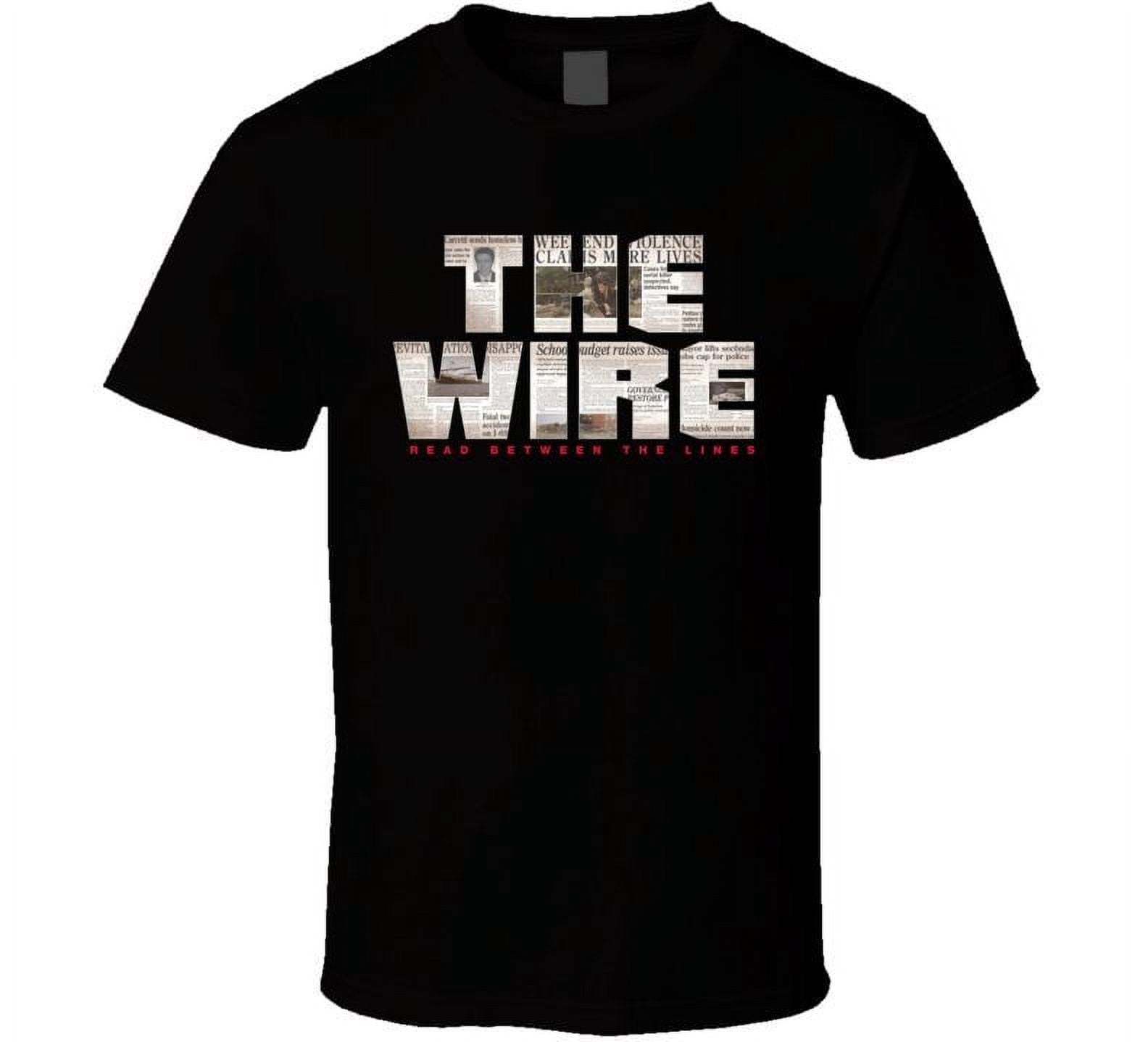 Hbo the wire logo graphic t shirt walmart