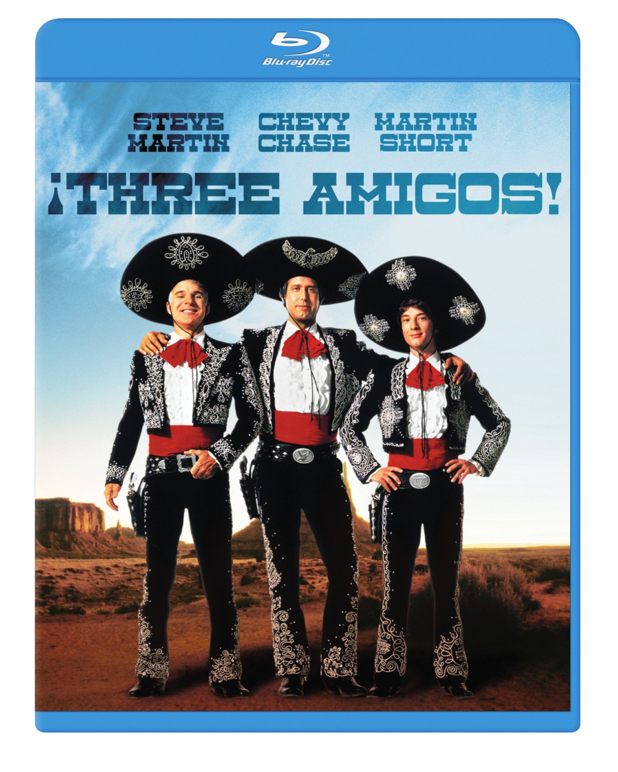 Three Amigos! (1986) DVD – Steve Martin, Chevy Chase, Martin Short – HBO Studios