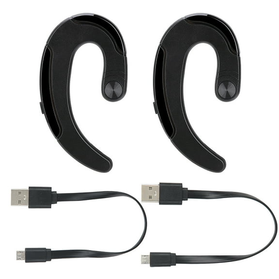 HBQQ25C Handsfree Bluetooth Waterproof Wireless Sport Headset with Mic Black