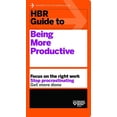 thumbnail image 1 of Pre-Owned HBR Guide to Being More Productive (Paperback) 1633693082 9781633693081, 1 of 1